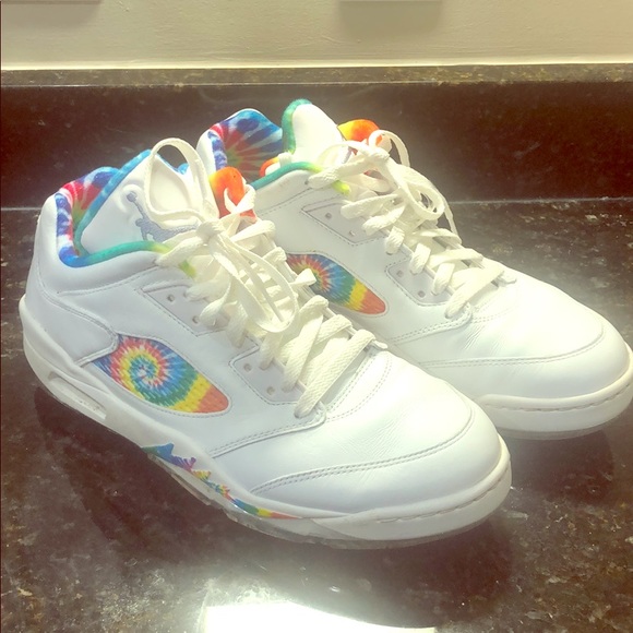 jordan 5 tie dye golf